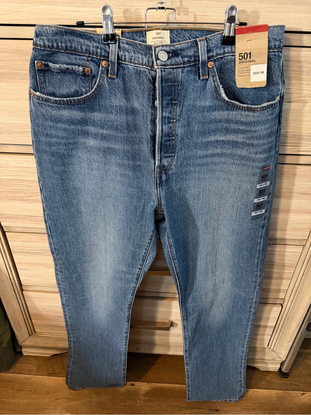 NWT Levi's 501 Original Women’s Jeans- 32x30